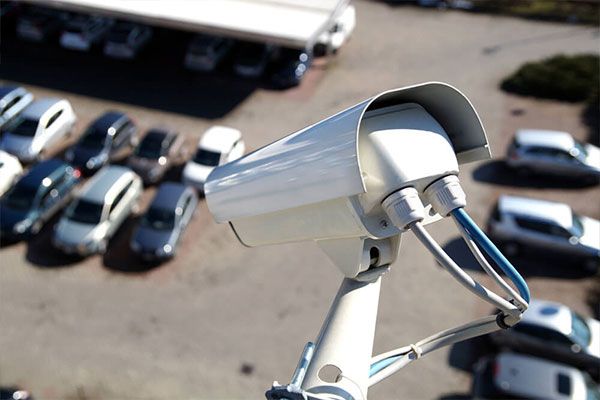 Parking lot security camera systems (CCTV) installation
